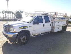 Salvage trucks for sale at Colton, CA auction: 2002 Ford F450 Super Duty