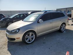 Salvage cars for sale at Arcadia, FL auction: 2013 Volkswagen Jetta TDI