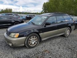Salvage cars for sale from Copart Arlington, WA: 2003 Subaru Legacy Outback H6 3.0 LL Bean