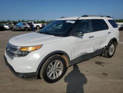 Salvage cars for sale from Copart Fresno, CA: 2013 Ford Explorer XLT