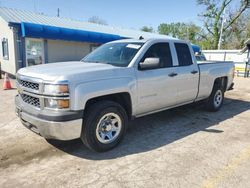 Salvage trucks for sale at Wichita, KS auction: 2014 Chevrolet Silverado C1500