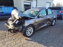 KIA salvage cars for sale: 2016 KIA Optima LX