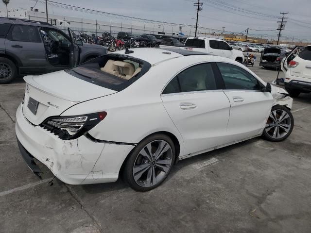 2018 Mercedes-Benz CLA 250 4matic