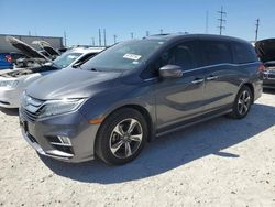 Salvage cars for sale at Haslet, TX auction: 2018 Honda Odyssey Touring