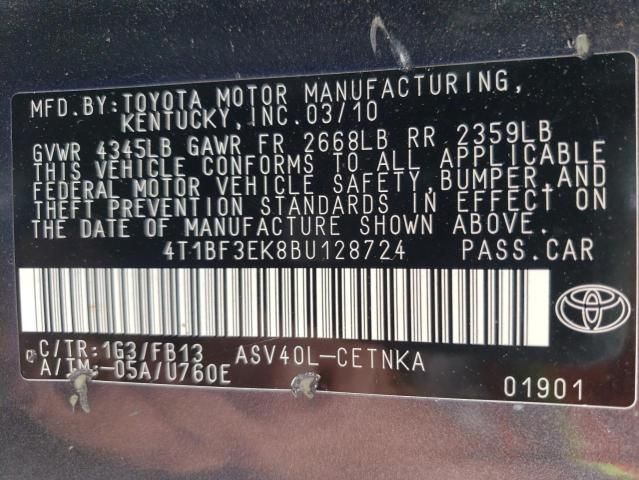 2011 Toyota Camry Base