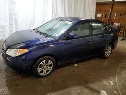 Salvage cars for sale at Ebensburg, PA auction: 2010 Hyundai Elantra Blue