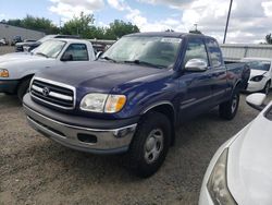 Salvage cars for sale from Copart Sacramento, CA: 2002 Toyota Tundra Access Cab SR5