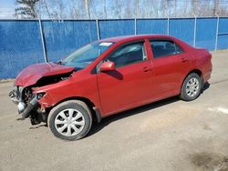 Salvage cars for sale from Copart Atlantic Canada Auction, NB: 2009 Toyota Corolla Base