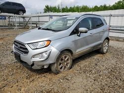 Salvage cars for sale at Memphis, TN auction: 2021 Ford Ecosport SE