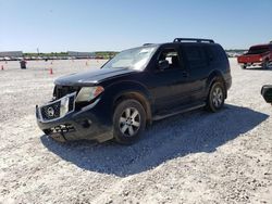 Salvage cars for sale from Copart New Braunfels, TX: 2011 Nissan Pathfinder S
