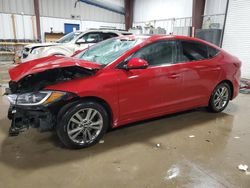 Salvage cars for sale at West Mifflin, PA auction: 2017 Hyundai Elantra SE