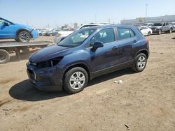 Chevrolet Trax LS salvage cars for sale: 2018 Chevrolet Trax LS