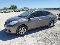 Salvage cars for sale from Copart Haslet, TX: 2014 Nissan Versa S