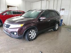 Salvage cars for sale from Copart Madisonville, TN: 2012 KIA Sorento Base