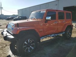 Salvage cars for sale from Copart Jacksonville, FL: 2015 Jeep Wrangler Unlimited Sahara