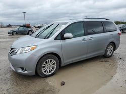 Salvage cars for sale at Indianapolis, IN auction: 2015 Toyota Sienna XLE