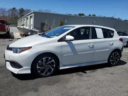 Salvage cars for sale from Copart Exeter, RI: 2016 Scion IM