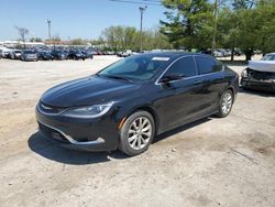 Salvage cars for sale from Copart Lexington, KY: 2015 Chrysler 200 C