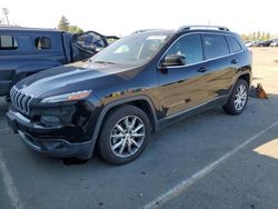 Salvage cars for sale at Vallejo, CA auction: 2018 Jeep Cherokee Limited