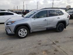 Salvage cars for sale at Los Angeles, CA auction: 2021 Toyota Rav4 LE