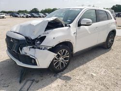 Salvage cars for sale at San Antonio, TX auction: 2017 Mitsubishi Outlander Sport ES