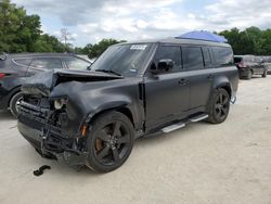 Salvage cars for sale at Ocala, FL auction: 2024 Land Rover Defender 130 X-DYNAMIC SE