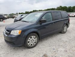 Salvage cars for sale at New Braunfels, TX auction: 2014 Dodge Grand Caravan SE
