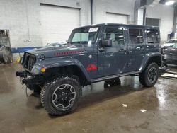 Salvage cars for sale at Ham Lake, MN auction: 2017 Jeep Wrangler Unlimited Rubicon