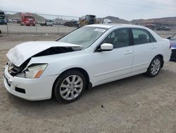 Salvage cars for sale at North Las Vegas, NV auction: 2006 Honda Accord EX