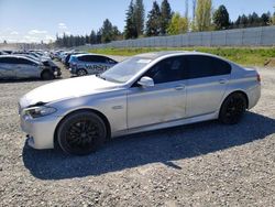 Salvage cars for sale from Copart Graham, WA: 2011 BMW 550 I