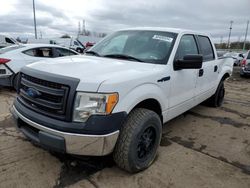Salvage cars for sale from Copart Woodhaven, MI: 2014 Ford F150 Supercrew