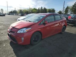 Toyota Prius salvage cars for sale: 2012 Toyota Prius