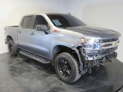 Chevrolet salvage cars for sale: 2021 Chevrolet Silverado K1500 Trail Boss Custom