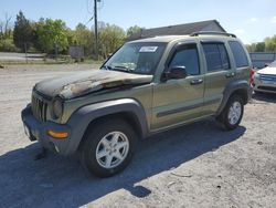 Salvage cars for sale at York Haven, PA auction: 2004 Jeep Liberty Sport
