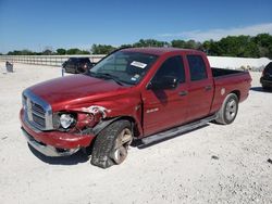 Salvage cars for sale at New Braunfels, TX auction: 2008 Dodge RAM 1500 ST