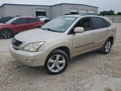 Salvage cars for sale from Copart New Braunfels, TX: 2008 Lexus RX 350