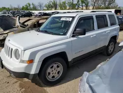 Salvage cars for sale at Bridgeton, MO auction: 2015 Jeep Patriot Sport
