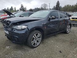 Salvage cars for sale at Graham, WA auction: 2011 BMW X6 M
