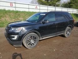 Salvage cars for sale from Copart Davison, MI: 2016 Ford Explorer Sport