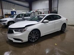 Salvage cars for sale at West Mifflin, PA auction: 2018 Acura TLX Tech