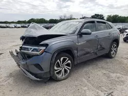 Salvage cars for sale at San Antonio, TX auction: 2020 Volkswagen Atlas Cross Sport SE