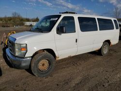 Salvage cars for sale from Copart Columbia Station, OH: 2009 Ford Econoline E350 Super Duty Wagon