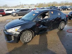 Salvage cars for sale at Louisville, KY auction: 2020 KIA Rio LX