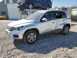 Salvage cars for sale from Copart Wichita, KS: 2012 Volkswagen Tiguan S