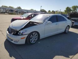 Mercedes-Benz s 550 salvage cars for sale: 2008 Mercedes-Benz S 550