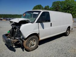 Salvage cars for sale from Copart Concord, NC: 2016 Chevrolet Express G2500