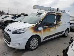 Salvage cars for sale at Dyer, IN auction: 2015 Ford Transit Connect XLT