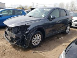 Salvage cars for sale at Elgin, IL auction: 2014 Mazda CX-5 Touring
