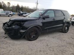 Salvage cars for sale from Copart York Haven, PA: 2017 Ford Explorer Police Interceptor