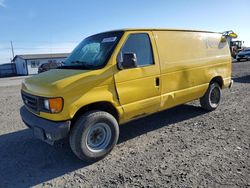 Salvage trucks for sale at Airway Heights, WA auction: 2004 Ford Econoline E250 Van